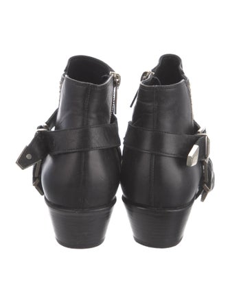 Anine Bing Leather Printed Boots