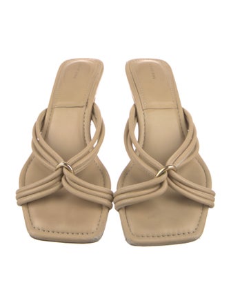 Anine Bing Leather Slides