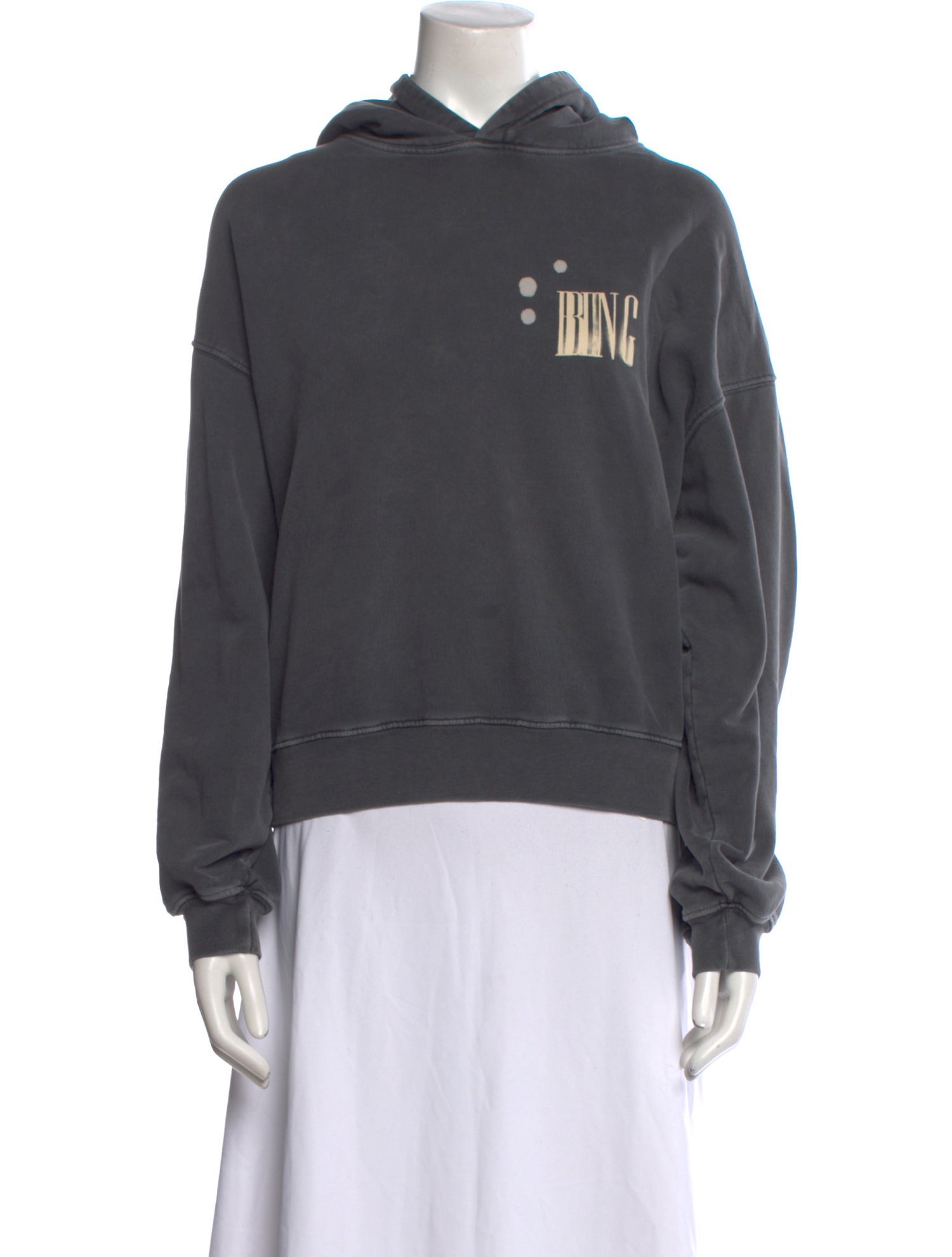 Anine Bing Graphic Print Crew Neck Sweatshirt