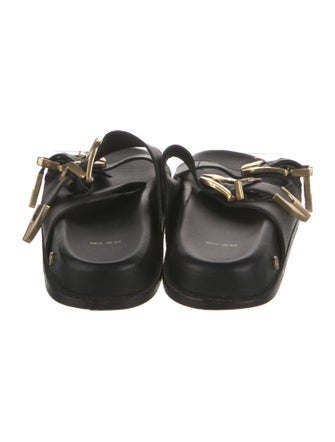Anine Bing Leather Slides