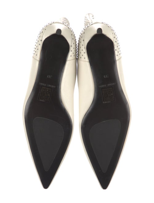 Anine Bing Leather Studded Accents Boots