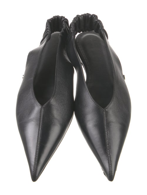 Anine Bing Leather Slingback Flats