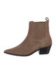 Anine Bing Suede Chelsea Boots