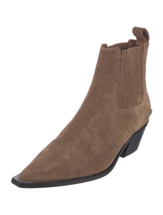 Anine Bing Suede Chelsea Boots