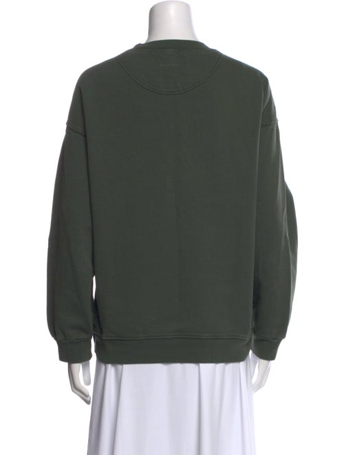 Anine Bing Graphic Print Crew Neck Sweatshirt