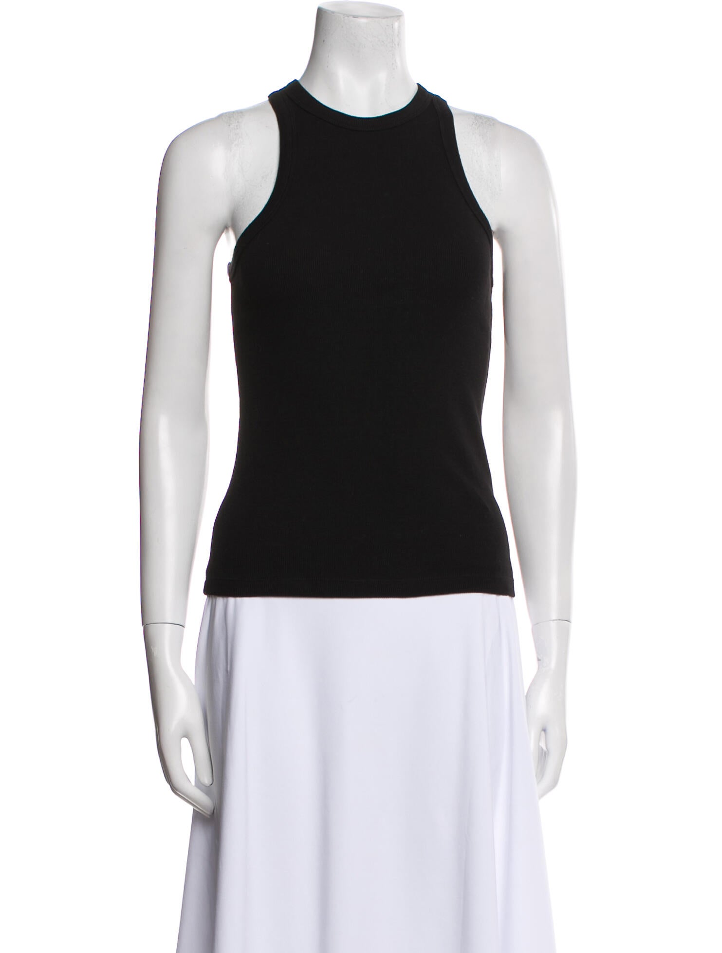 Anine Bing Crew Neck Sleeveless Top