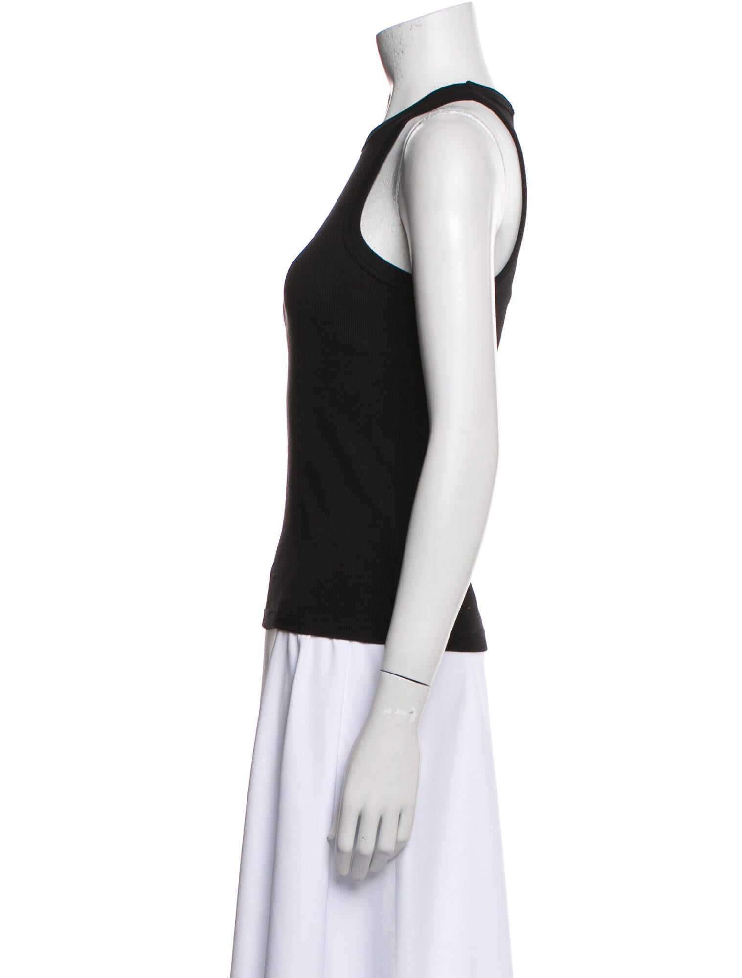 Anine Bing Crew Neck Sleeveless Top