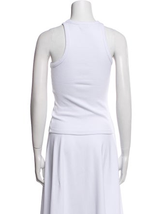 Anine Bing Crew Neck Sleeveless Top