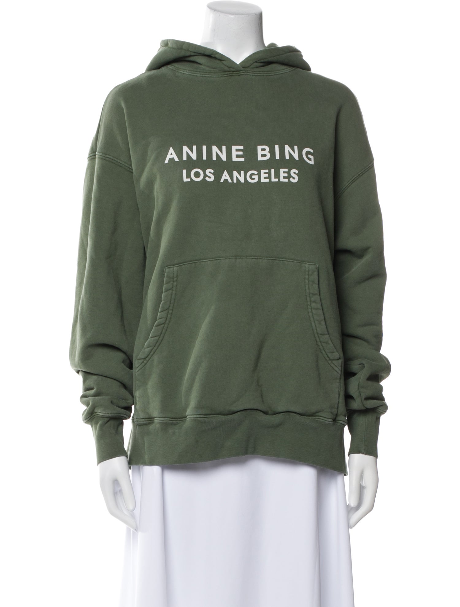 Anine Bing Graphic Print Crew Neck Sweatshirt