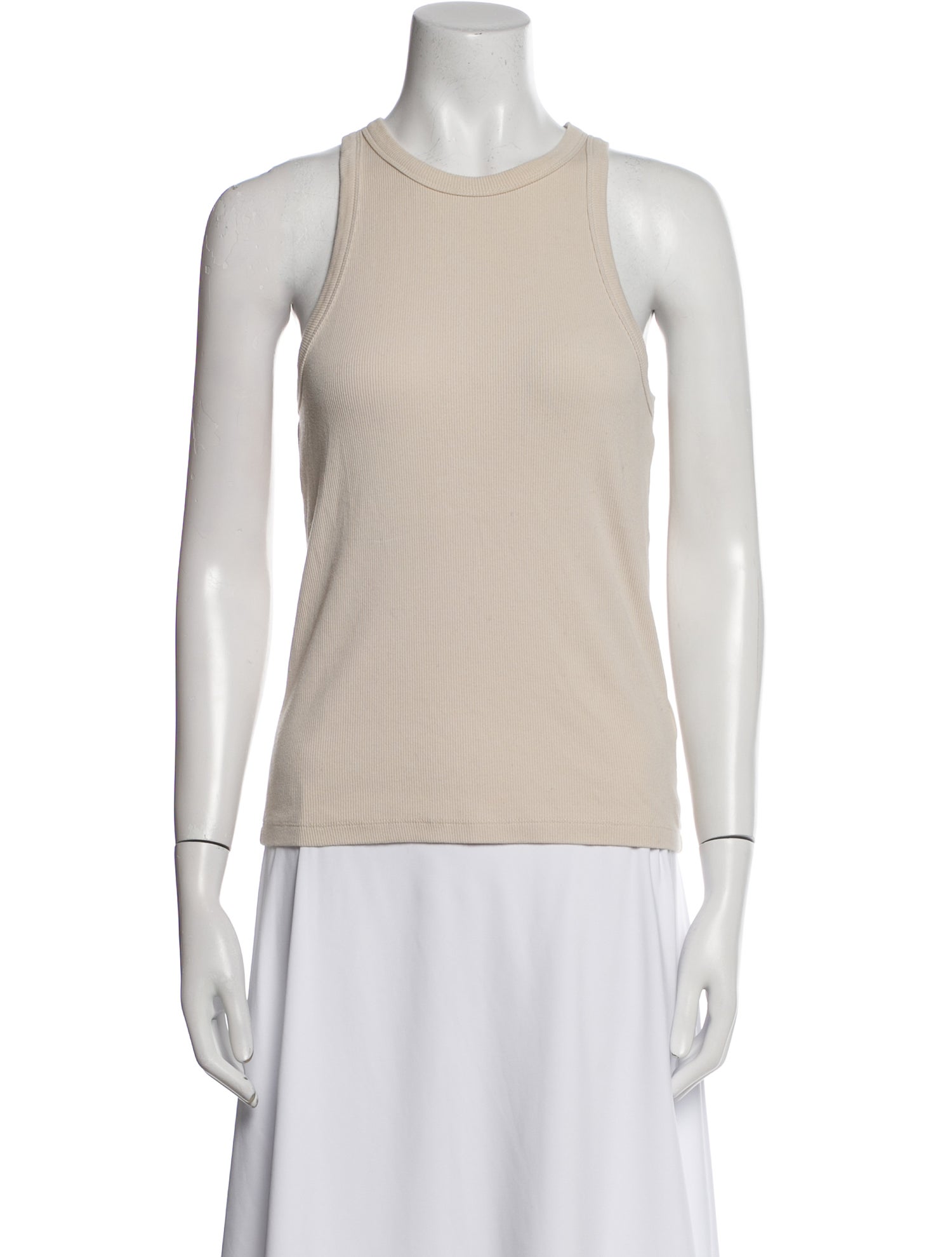 Anine Bing Crew Neck Sleeveless Top