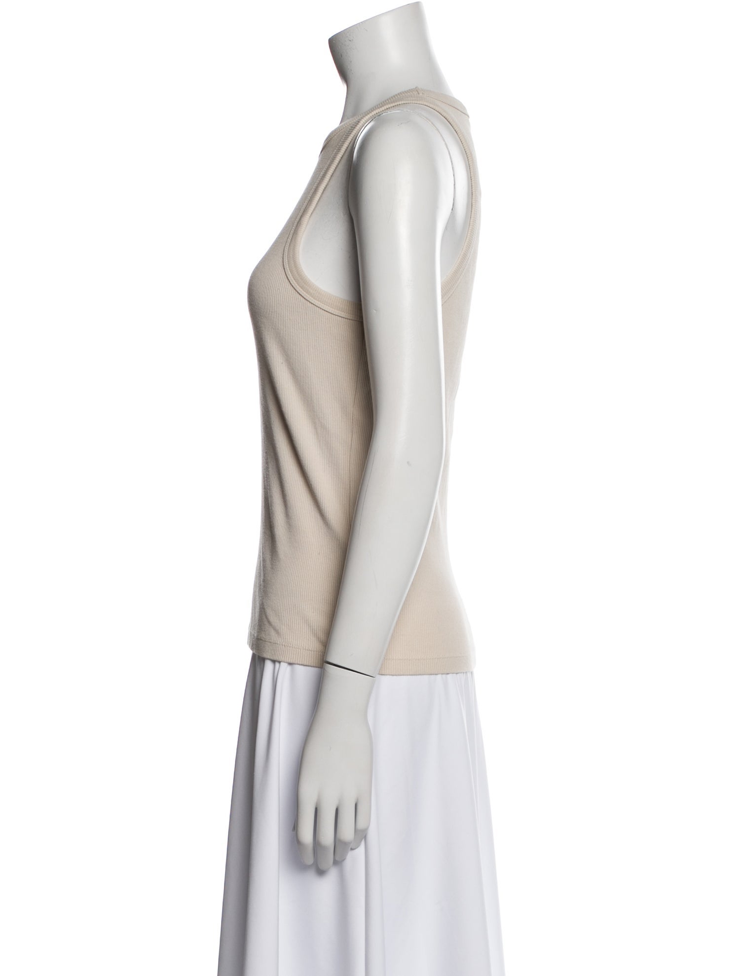 Anine Bing Crew Neck Sleeveless Top