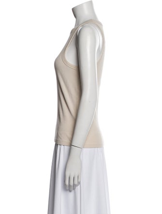 Anine Bing Crew Neck Sleeveless Top