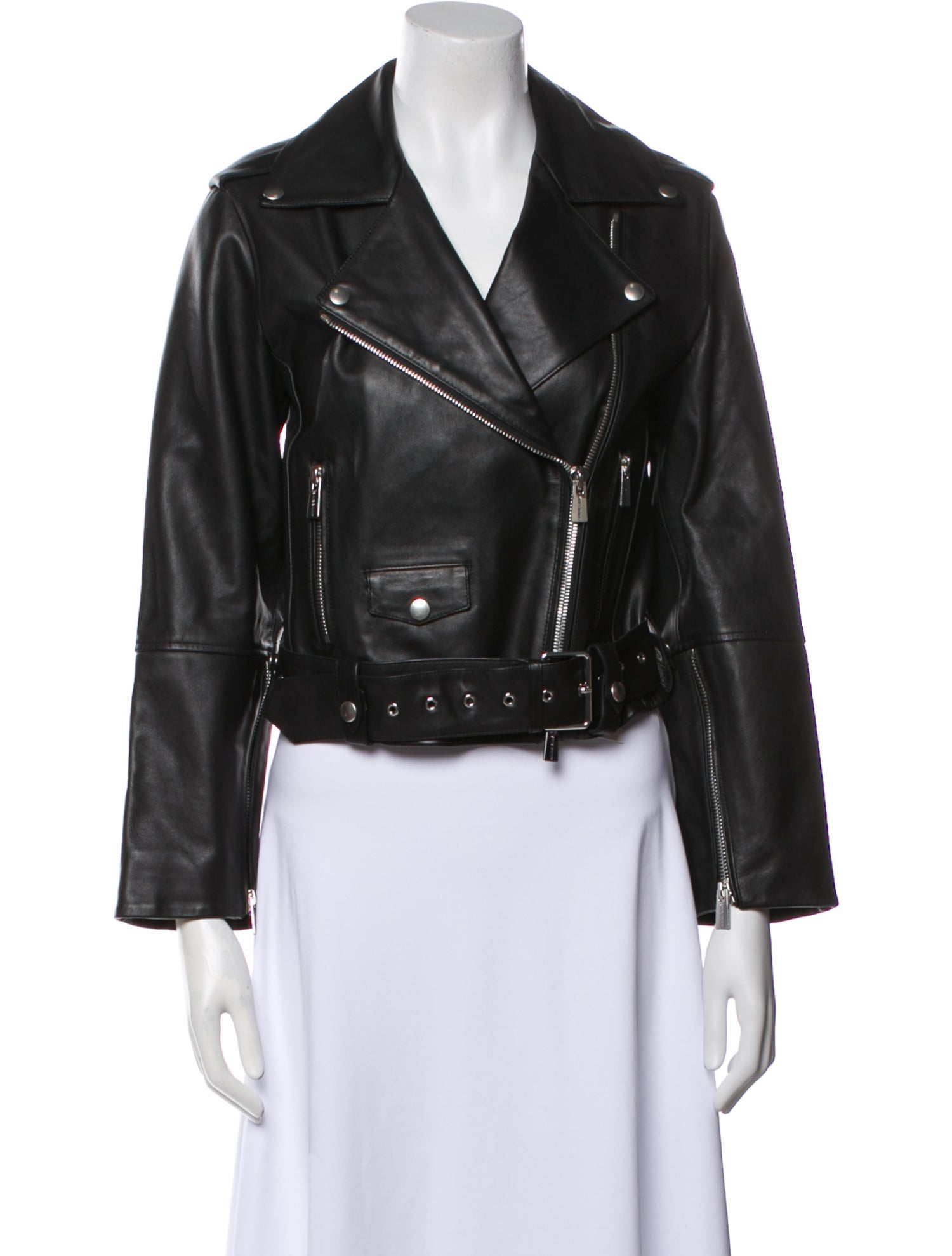 Anine Bing Leather Biker Jacket