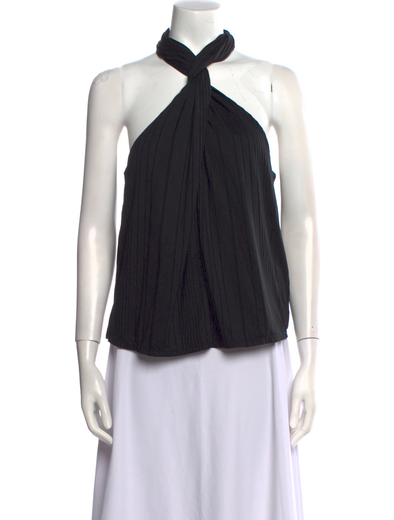 Anine Bing Nylon Halterneck Blouse