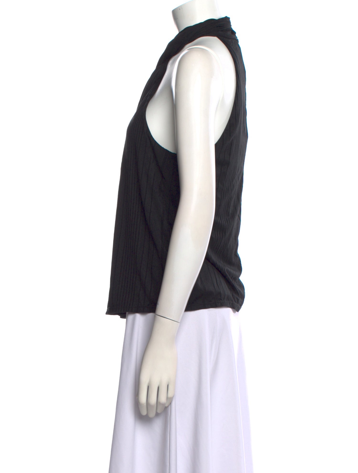 Anine Bing Nylon Halterneck Blouse