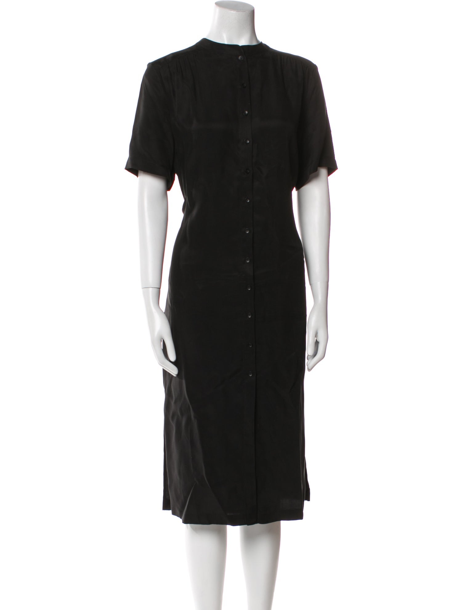Anine Bing Crew Neck Knee-Length Dress