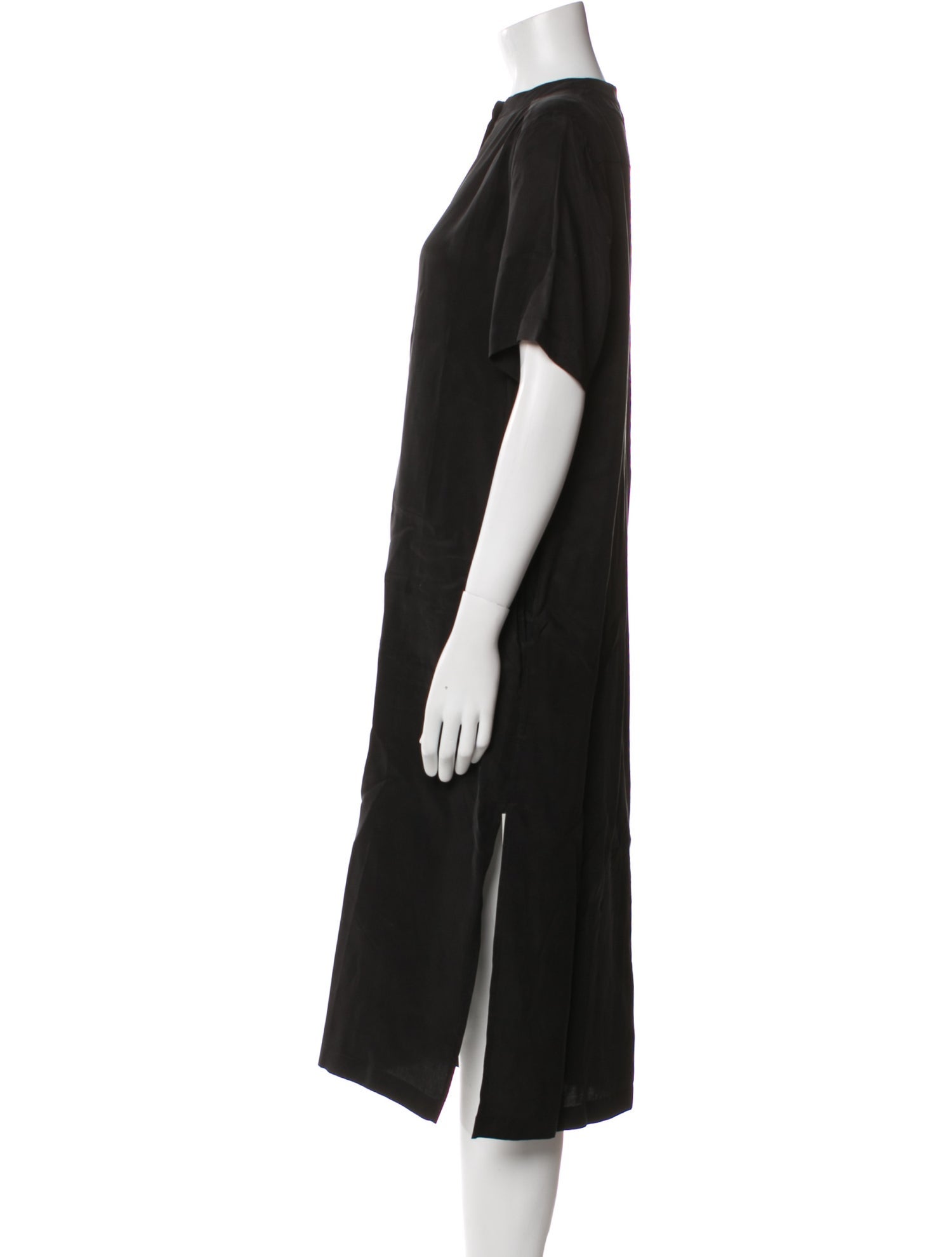 Anine Bing Crew Neck Knee-Length Dress