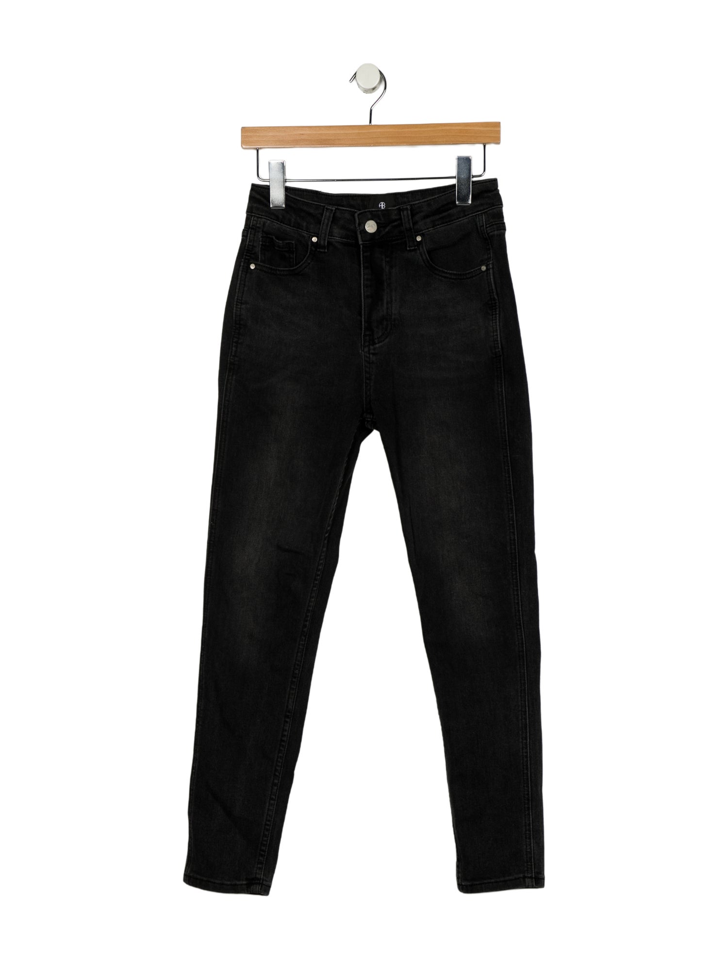 Anine Bing Mid-Rise Skinny Leg Jeans