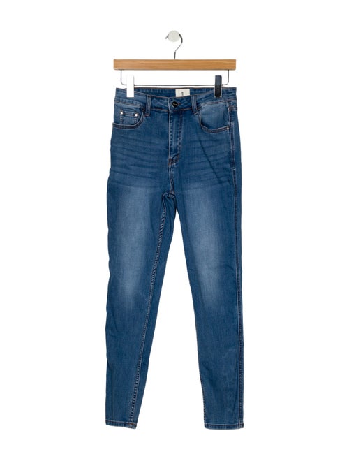 Anine Bing Mid-Rise Skinny Leg Jeans