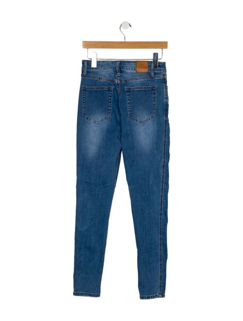 Anine Bing Mid-Rise Skinny Leg Jeans
