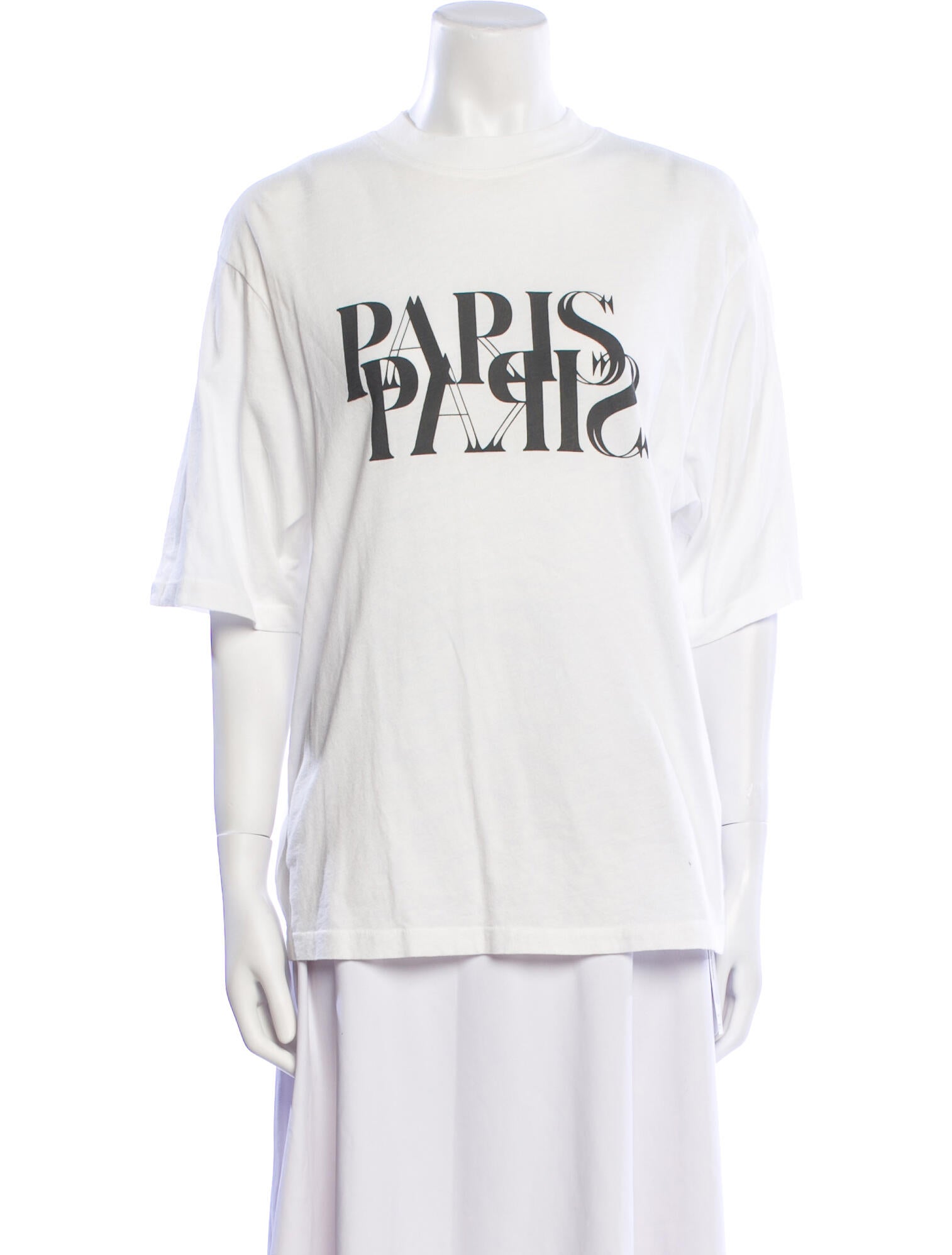 Anine Bing Graphic Print Crew Neck T-Shirt