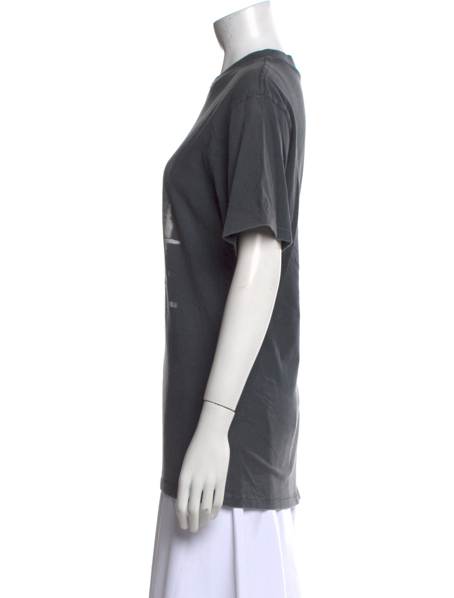 Anine Bing Graphic Print Crew Neck T-Shirt