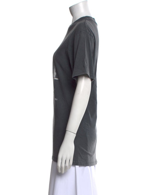 Anine Bing Graphic Print Crew Neck T-Shirt