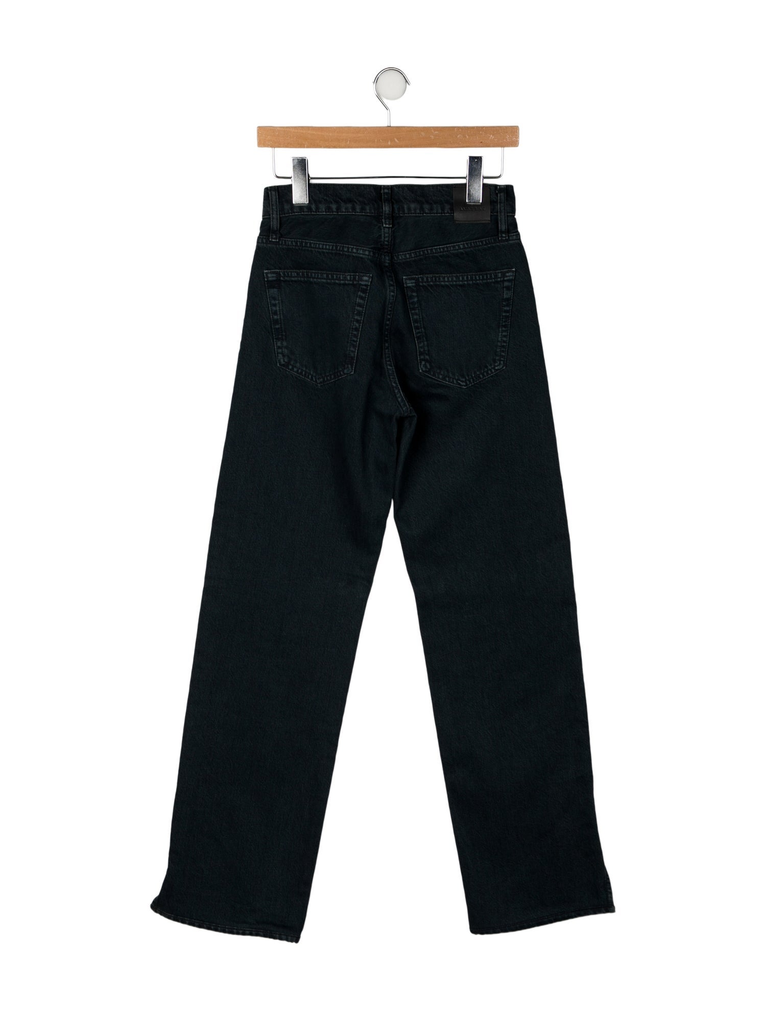 Anine Bing Mid-Rise Wide Leg Jeans