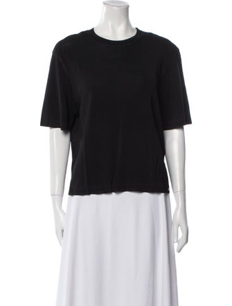 Anine Bing Crew Neck Short Sleeve T-Shirt