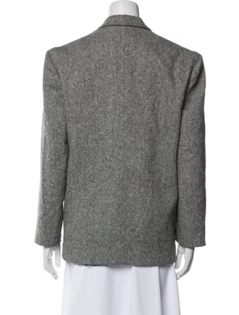 Anine Bing Wool Printed Blazer