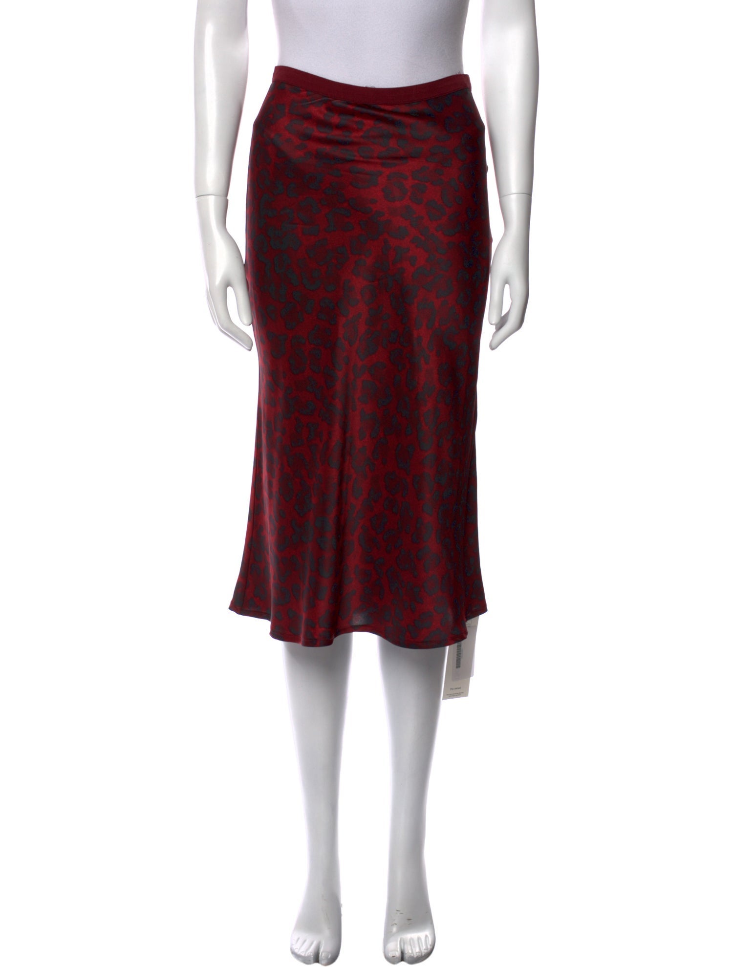 Anine Bing Silk Midi Length Skirt