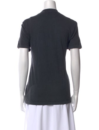 Anine Bing Graphic Print Crew Neck T-Shirt