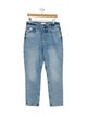 Anine Bing High-Rise Straight Leg Jeans