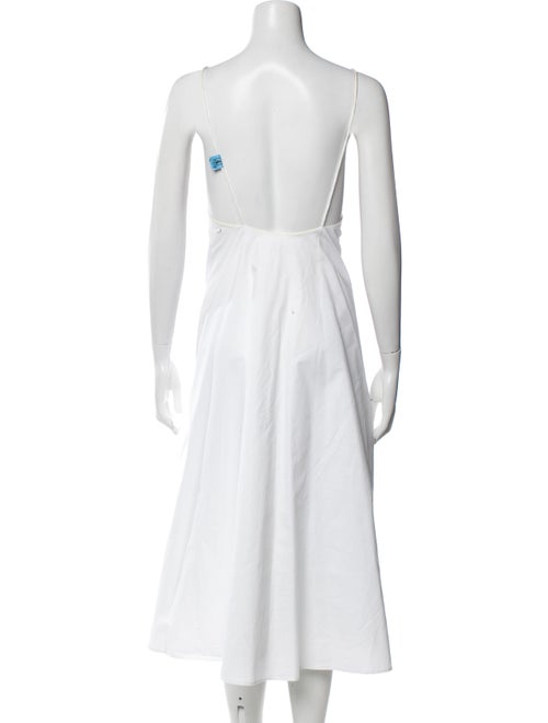 Anine Bing Square Neckline Knee-Length Dress