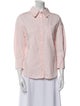 Anine Bing Three-Quarter Sleeve Button-Up Top