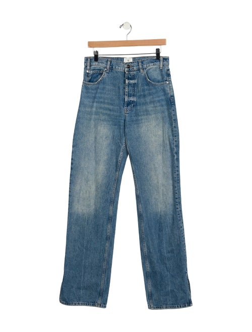 Anine Bing High-Rise Wide Leg Jeans
