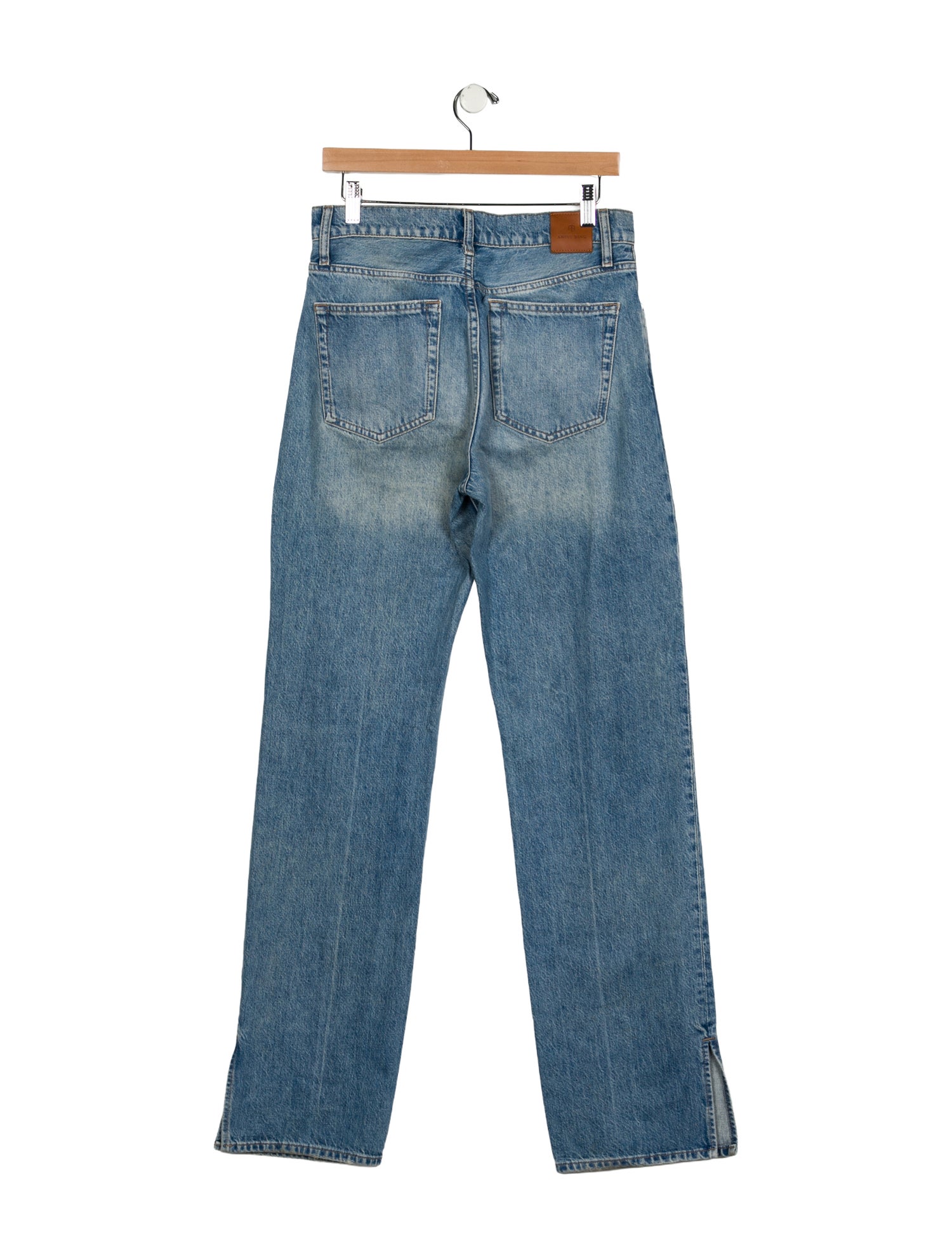 Anine Bing High-Rise Wide Leg Jeans