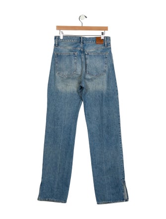 Anine Bing High-Rise Wide Leg Jeans