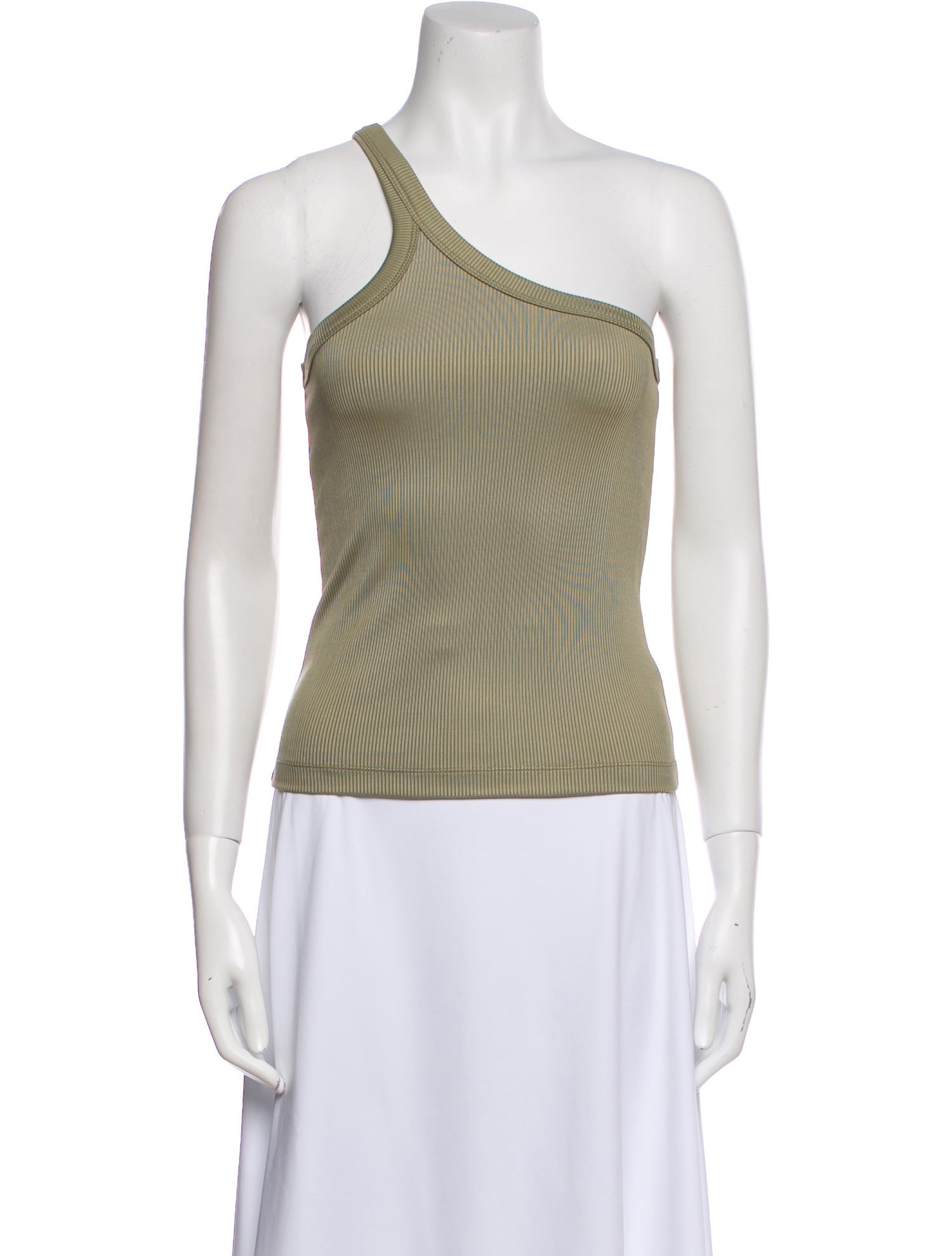 Anine Bing One-Shoulder Sleeveless Top