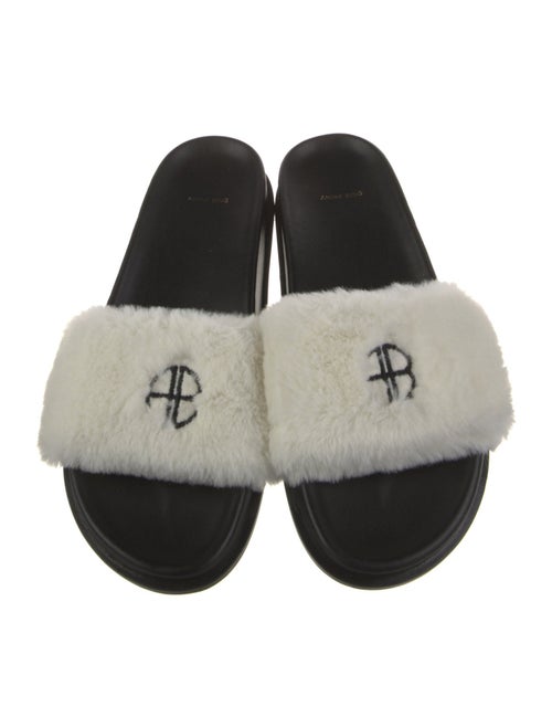 Anine Bing Leather Printed Flats