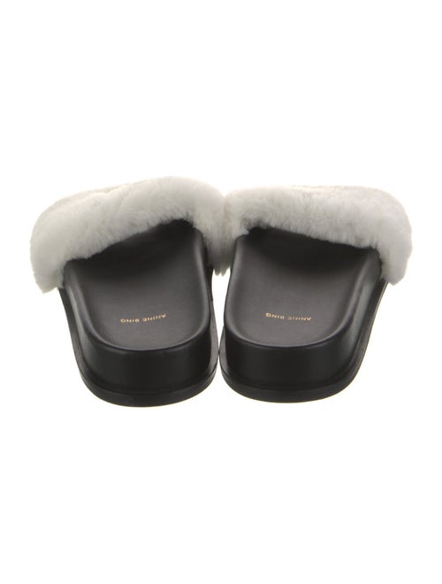 Anine Bing Leather Printed Flats