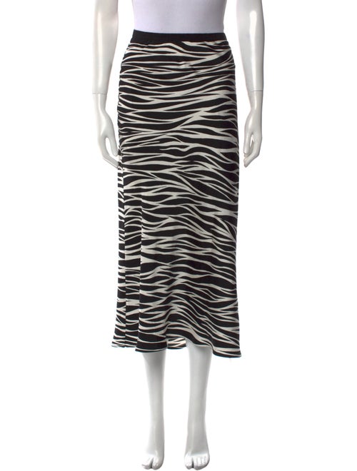 Anine Bing Silk Midi Length Skirt