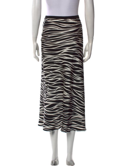 Anine Bing Silk Midi Length Skirt