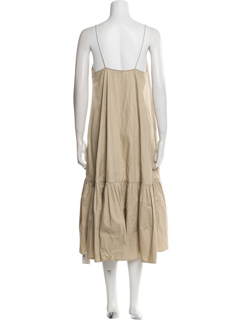 Anine Bing V-Neck Midi Length Dress