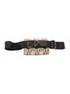 Anine Bing Embossed Leather Belt Bag