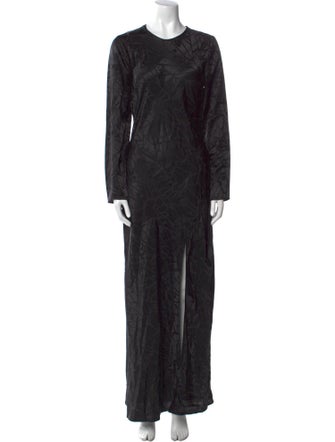 Anine Bing Silk Long Dress