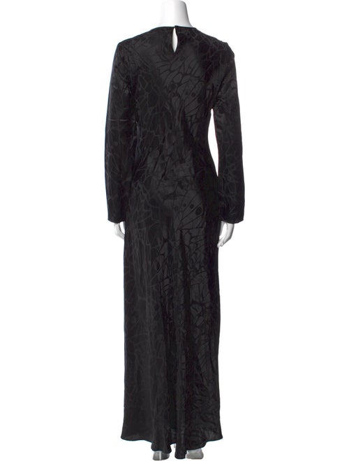 Anine Bing Silk Long Dress