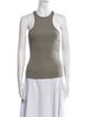 Anine Bing Scoop Neck Sleeveless Top