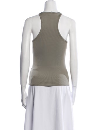 Anine Bing Scoop Neck Sleeveless Top