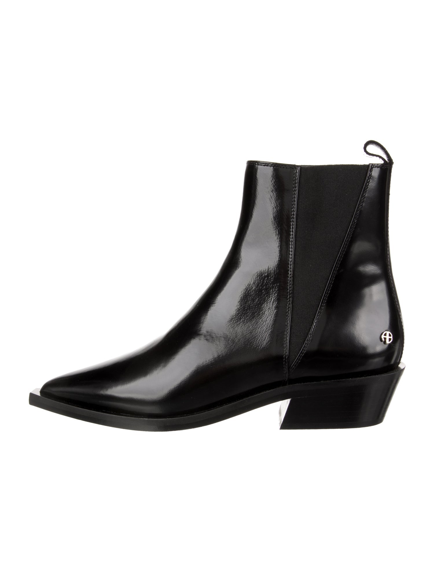 Anine Bing Leather Chelsea Boots